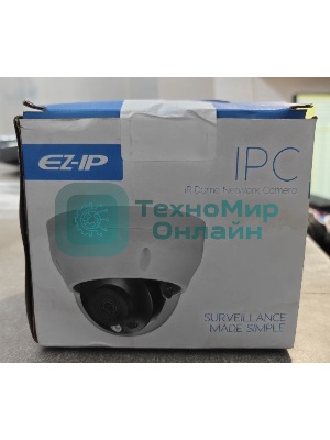 (Поврежденная упаковка) Камера видеонаблюдения Dahua EZ-IPC-D1B20P-0360B 3.6-3.6мм цв.