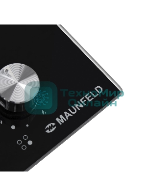 Газовая варочная панель Maunfeld EGHG.64.23CB/G, 4 конфорки, закаленное стекло, черный