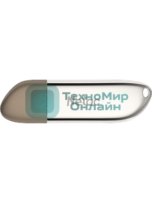 Флешка USB Netac U352 (NT03U352N-032G-20PN), 32Gb, USB 2.0, R/W 50/15, серебристый