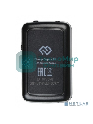 Плеер Hi-Fi Flash Digma Z4 BT 16Gb черный/1.5