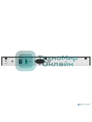 Коммутатор D-Link Switch DGS-3000-28XMP/B1A Управляемый коммутатор 2 уровня с 24 портами 10/100/1000Base-T и 4 портами 10Gbase-X SFP+ (24 порта с подд