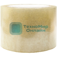 Клейкая лента упаковочная Silwerhof Eco прозрачная, ширина 72мм, длина 66м полипропилен