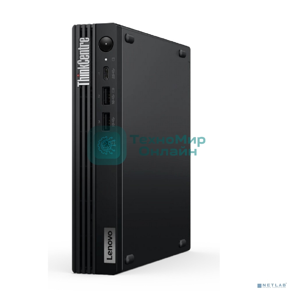 Неттоп Lenovo ThinkCentre Tiny M70q-5 slim i5 14400T (1.3) 16Gb SSD512Gb UHDG без ОС GbitEth WiFi BT 90W kb мышь клавиатура черный (12TESKR400)