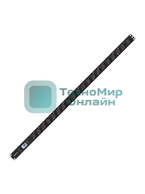 Блок розеток вертикальный ExeGate ServerPro PDU-V201 Al-20S-EU3-1P (19