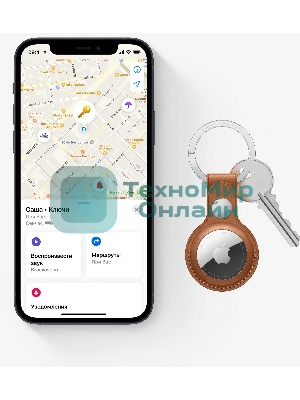 Трекер Apple AirTag (1 Pack), Model A2187 (MX532RUA)