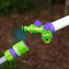 Соединитель пластмассовый быстросъемный для шланга Palisad 1/2