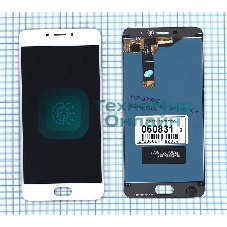 Дисплей для Meizu M6, белый