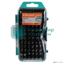 Набор бит 67шт, 25мм, сталь CrV, в пластик.кейсе Sturm 1270602