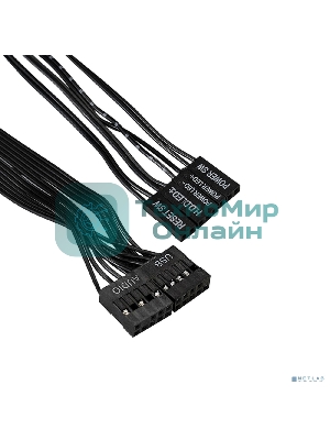 Компьютерный корпус Minitower ExeGate BAA-113-AAA350 (mATX, БП AAA350 с вент. 8см, 2*USB, аудио, черный)