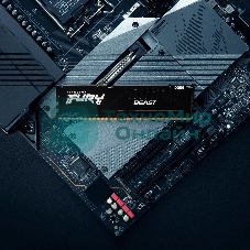 Оперативная память Kingston Fury Beast Expo, DDR5, 8Gb (1x8Gb), 6000MHz, CL30, DIMM, с радиатором, черный