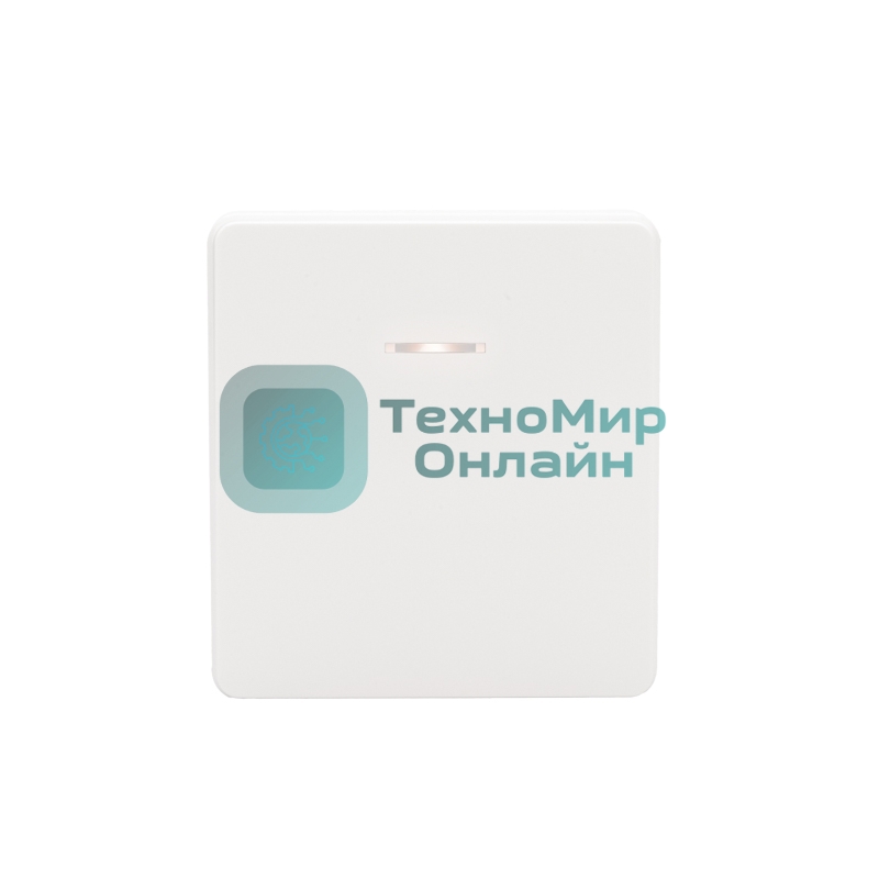 Выключатель Kranz ROUND 1 кл перекрестный (переключатель) с подсветкой 10А с/у перламутр