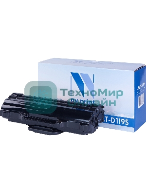 Картридж лазерный NVPrint совместимый Samsung MLT-D119S черный для ML-1610/2010/SCX-4321/4521 (2000k)