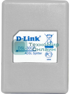 Сплиттер xDSL D-Link DSL-30CF/RS RJ-11 ADSL Annex A
