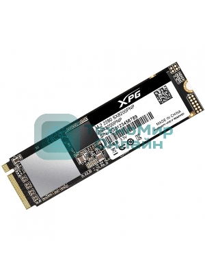 Накопитель SSD XPG SX8200 Pro, 512 Gb, PCIe 3.0 x4, M.2 2280, NVMe, R/W 3350/2350, с радиатором