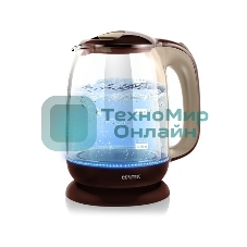 Чайник электрический Centek CT-0034 Coffee Vancouver, стекло, 1.8л,2200 Вт.