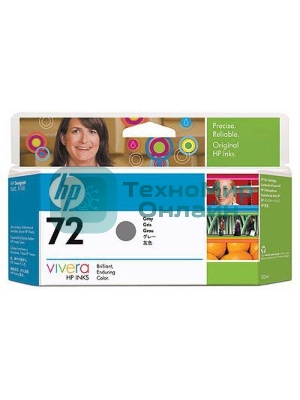 Картридж струйный HP №72 C9374A серый для HP DJ T1100/T610 (130мл)