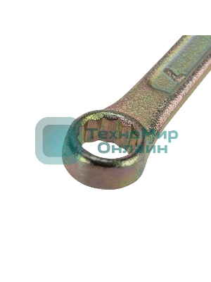 Ключ комбинированный Rexant 7 мм, желтый цинк