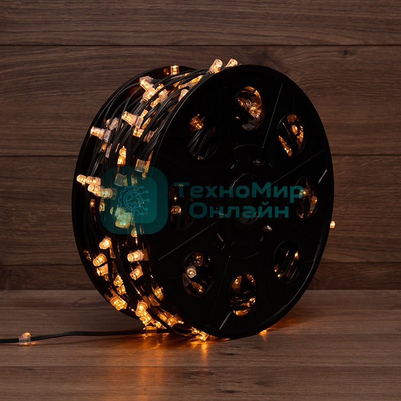 Гирлянда Neon-night LED ClipLight 12V 150 мм, цвет диодов Желтый