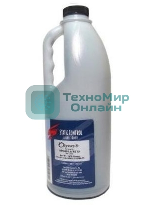 Тонер для принтера Static Control MPSPH4555-1070B черный (флакон 1070г) HP LJM4555/M601/LJP4014 