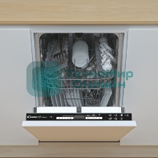 Встраиваемая посудомоечная машина Candy CDIH 2D1047-08 Узкая, 81.5х44.86х55 см, 10 комплектов, 7 программ, 47 дБ