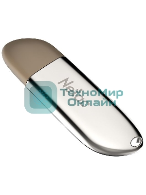 Флешка USB Netac U352 (NT03U352N-032G-20PN), 32Gb, USB 2.0, R/W 50/15, серебристый