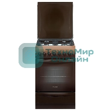 Плита комбинированная Gefest ПГЭ 5101-02 0001 коричневый, конфорок 4 шт, духовка 55 л, 50 см x 85 см x 58.5 см