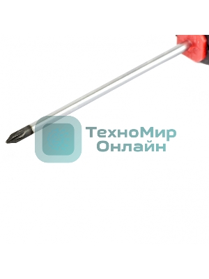 Отвертка Matrix Fusion, PZ0 x 75 мм, CrV, 3-х компонентная рукоятка 