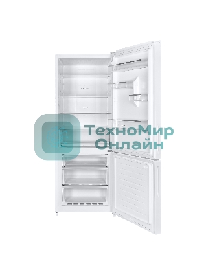Холодильник Maunfeld MFF1857NFW белый мат. инвертер двухкамерный 336/117л морозилка снизу