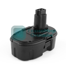 Аккумулятор для DeWalt DC200, DC300, DC500, DC700 18V 2100mAh (Ni-Mh).