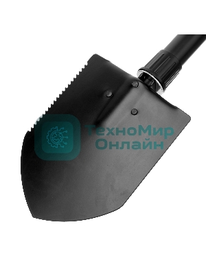Лопата походная Palisad 150х200х253-620 мм, цельнометаллическая, складная в чехле