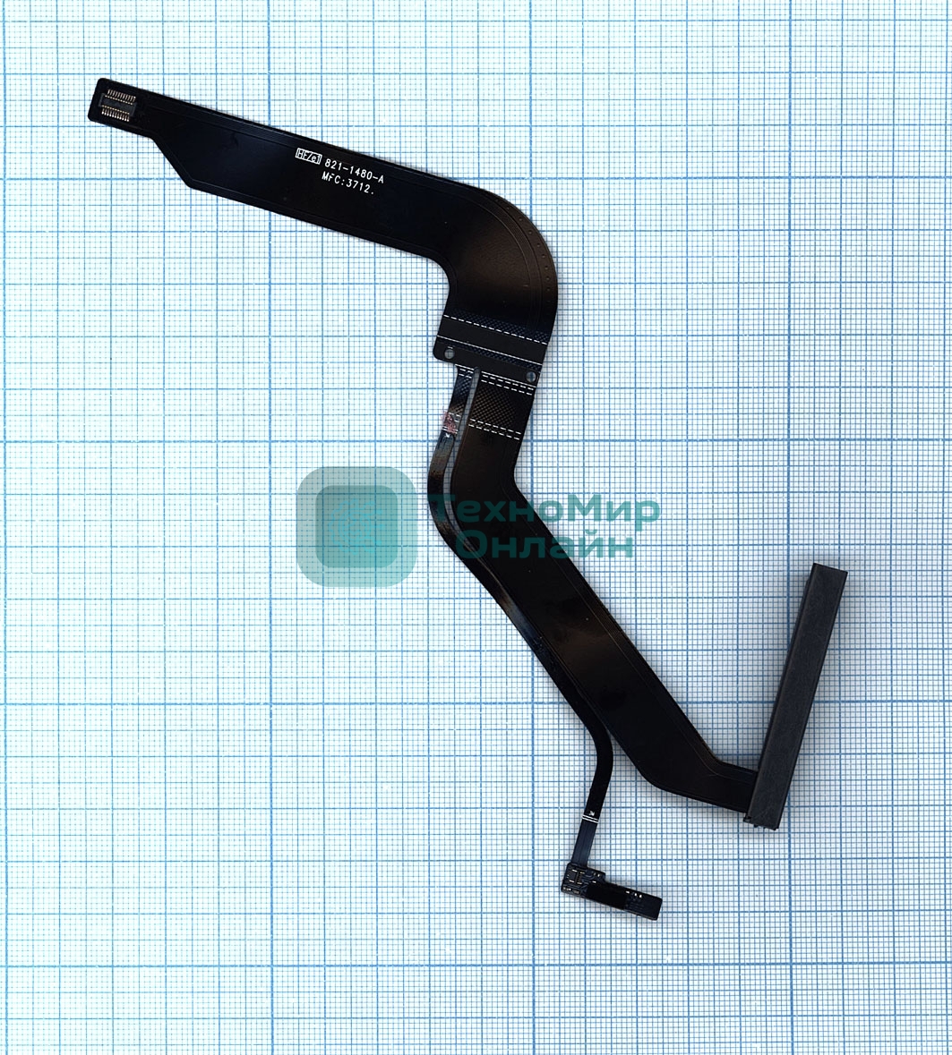 Шлейф жесткого диска HDD MacBook Pro 13 A1278 Early 2011 Late 2011 Mid 2012 923-0741, 821-1480-A