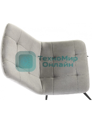 Стул для дома Бюрократ CH-K1_4 комплект 4шт св.серый Holland 09 металл черный на ножках