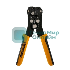 Инструмент для зачистки кабеля PROconnect 0,2-6,0 мм² и обжима наконечников (HT-766М)