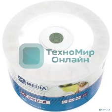 Диск DVD-R MyMedia 4.7Gb 16x Pack wrap (50шт) Color Printable (69202)