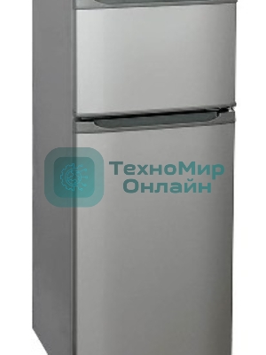 Холодильник Бирюса Б-M122 металлик двухкамерный 115/35л морозилка сверху