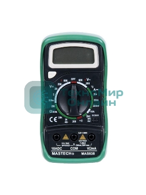 Мультиметр портативный Mastech MAS838, ручной 13-2008