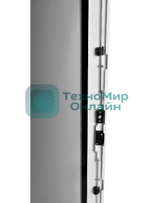 Шкаф телекоммуникационный напольный 33U (600x800) дверь стекло, черный (ШТК-М-33.6.8-1ААА-9005)