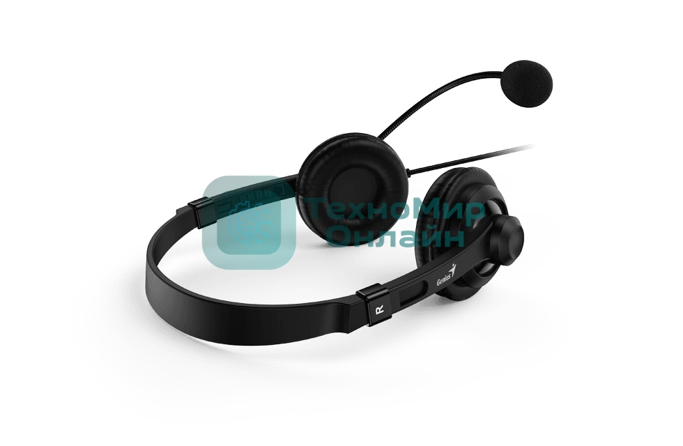 Гарнитура Genius HS-230U black USB (31710021401)