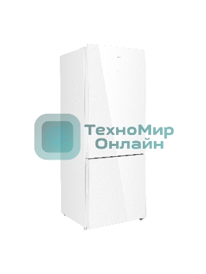 Холодильник Maunfeld MFF1857NFW белый мат. инвертер двухкамерный 336/117л морозилка снизу