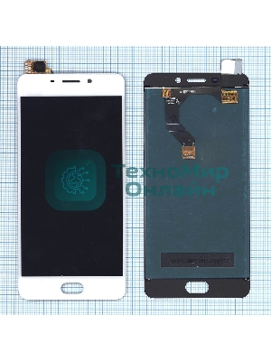 Дисплей для Meizu M6 Note, белый