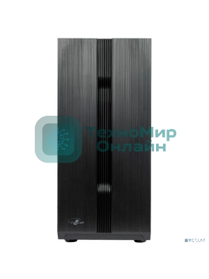 Компьютерный корпус ATX Eurocase A31 ARGB черный без БП закаленное стекло USB 3.0