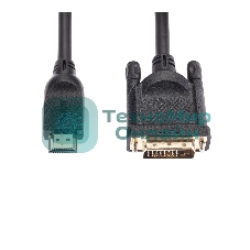 Кабель HDMI AM/DVI(24+1)M, 10м, CU, 1080P@60Hz, 2F, VCOM