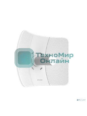 Наружный радиомост IP-COM iLBE-M5 большой дальности действия, 5 ГГц, до 433 Мбит/с, IP64, 1х23dbi, 1х100 Мбит/с, PoE