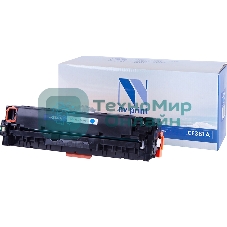 Картридж лазерный NVPrint совместимый HP CF381A Cyan для CLJ Pro MFP M476 (2700k)