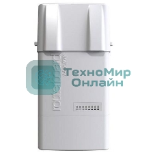Точка доступа MikroTik RB912UAG-5HPnD-OUT BaseBox 5 (RouterBOARD 912UAG with 600Mhz Atheros CPU, 64MB RAM, 1xGigabit LAN, USB, miniPCIe, built-in 5Ghz 802.11a/n 2x2 two chain wireless with two RP-SMA connectors, Ro