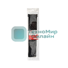 Хомут–липучка многоразовый Rexant 320х14 мм, черный (упак. 12 шт.)
