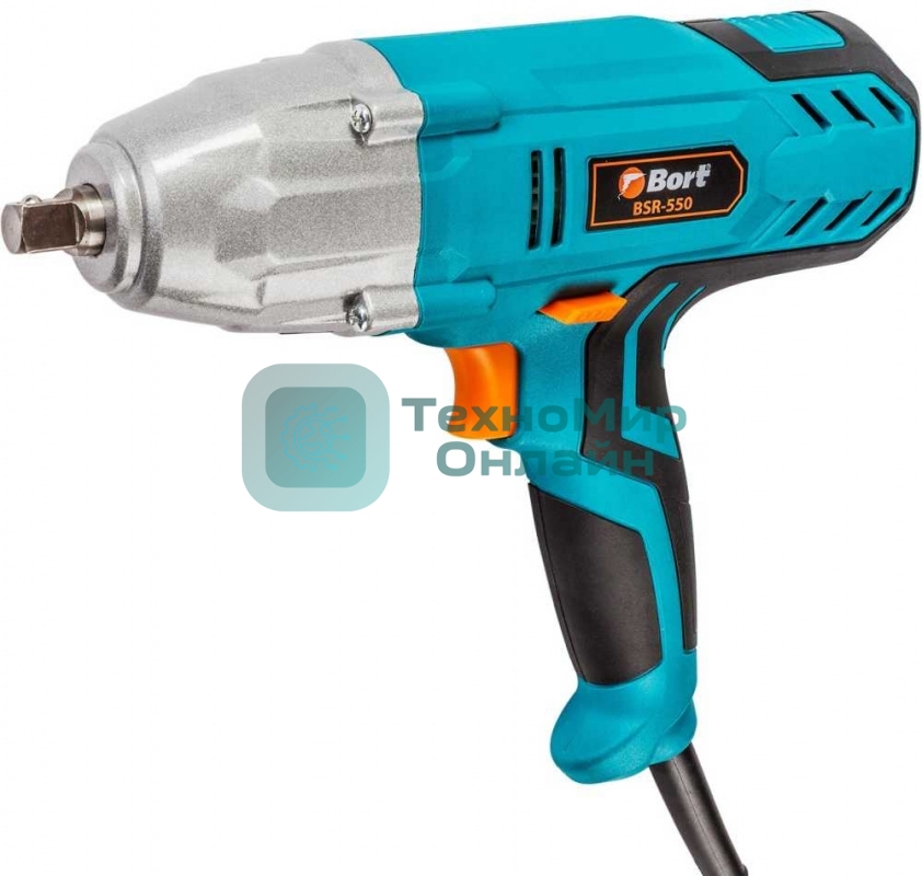 Гайковерт Bort BSR-550проводной 93723880 550 Вт, 350 Нм, 3500 об/мин, 2.5 кг
