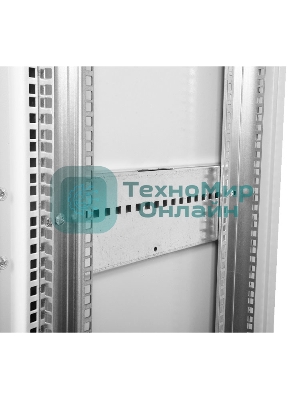 Шкаф телекоммуникационный напольный 33U (600x800) дверь стекло, черный (ШТК-М-33.6.8-1ААА-9005)