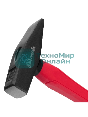 Молоток слесарный Matrix ''optimal'' 400 г, фибергласовая обрезиненная рукоятка, квадратный боек