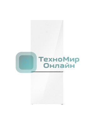 Холодильник Maunfeld MFF1857NFW белый мат. инвертер двухкамерный 336/117л морозилка снизу